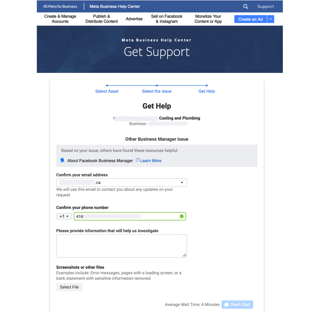 Get Support - Get Help